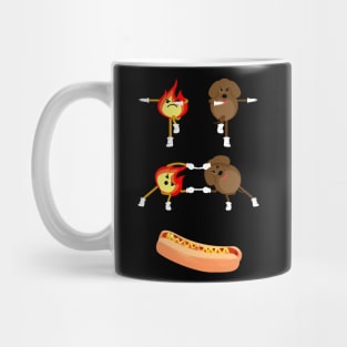 Hot Dog, Grill, Street Food, Fries, Fast food, Fun Mug